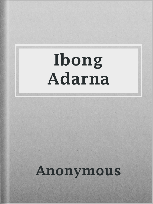 Title details for Ibong Adarna by Anonymous - Available